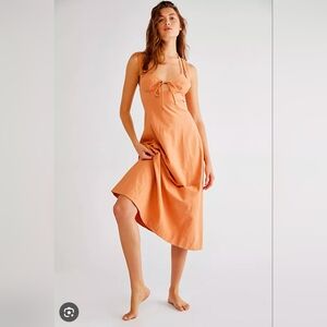 Free People Bibi Midi Dress